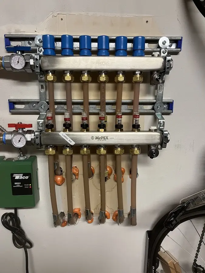 Plumber performing Leak Detection at a residential property in Roland